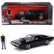 Rychle a zběsile auto 1970 Dodge Charger a figurka Dominic Toretto 1:24