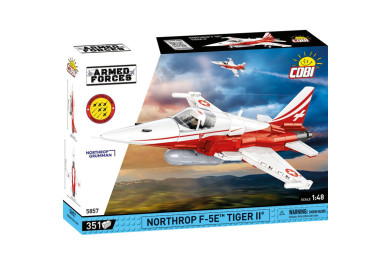 COBI 5857 Armed Forces Northrop F-5E TIGER II, 1:48, 351 kostek