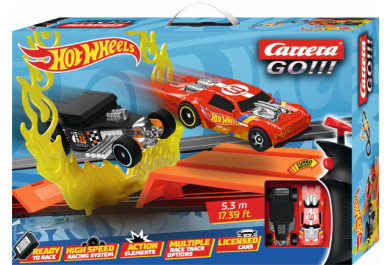 Autodráha Carrera GO 62564 Hot Wheels 5,3