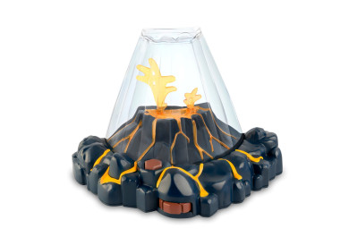 Aqua Dragons Volcano - Rudí Vodní dráčci v sopečném akváriu s LED osvětlením