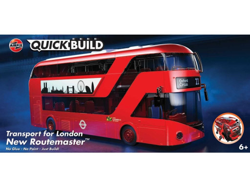 Airfix J6050 QUICK BUILD Transport for London New Routemaster