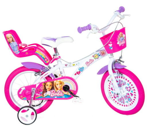 Dino Bikes Dětské kolo 614G-BAF Barbie 14"