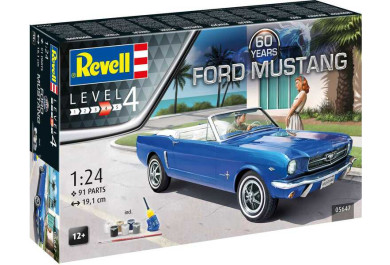 Revell Gift Set auto 05647 - 60th Anniversary Ford Mustang (1:24)