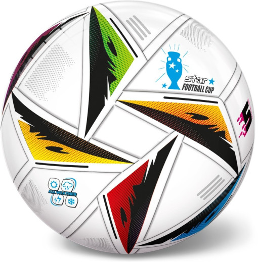 Fotbalový gumový míč EURO 2024 - 23cm