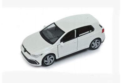 Welly Volkswagen Golf 8 GTi, bílý 1:34-39