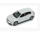 Welly Volkswagen Golf 8 GTi, bílý 1:34-39