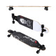 Longboard Nils Extreme WOOD SKULL2, 104x24 cm