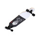 Longboard Nils Extreme WOOD SKULL2, 104x24 cm