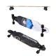 Longboard NILS Extreme Wood Skull, 104x24 cm