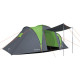 NILS Camp NC6431 Highland IV Rodinný stan, 4 osoby, zeleno-šedý