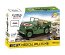 Cobi 2295 II WW Sanitka Willys MB D-DAY, 1:35, 130 kostek