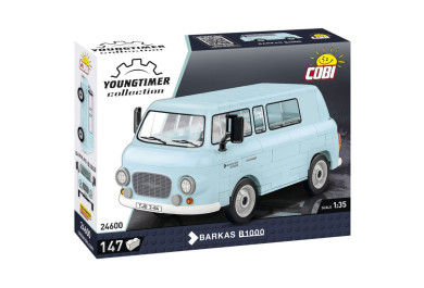 Cobi 24600 Barkas B1000 dodávka, světle modrá 1:35, 147 kostek