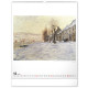Nástěnný kalendář Claude Monet 2025, 48 × 56 cm