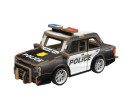 Wiky Dřevěné 3D puzzle Policejní auto 13 cm 