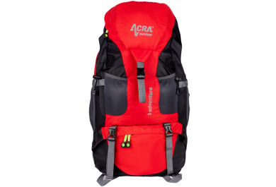 ACRA Batoh BA50-CRV Adventure 50 L na horskou turistiku, červený