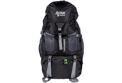 ACRA Batoh BA50-CRN Adventure 50 L na horskou turistiku, černý