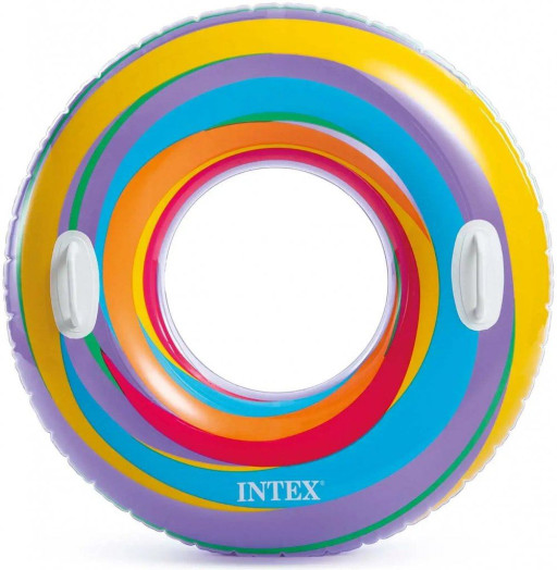 Intex 59256 Plavecký kruh 91cm, Fialový