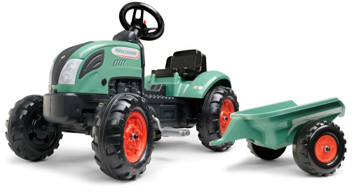 Falk Šlapací traktor farmářský Vintage tmavě zelený