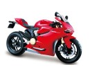 Maisto Motorka Ducati 1199 Panigale, Červená 1:12