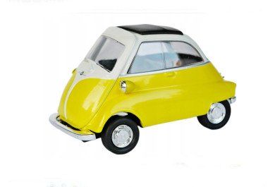 Welly BMW Isetta, žlutá 1:34