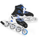 Spokey TONYX Kolečkové brusle, černo-modré, ABEC7 Carbon, vel. 34-37
