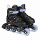 Spokey QUATTRO 4IN1 Brusle černo-fialové, vel. 30-33