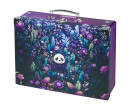 BAAGL Skládací školní kufřík Jungle Panda s kováním