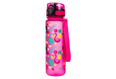 BAAGL Tritanová láhev na pití Plameňáci, 500 ml