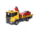 Bruder 3552 Odtahové vozidlo Scania Super 560R s osobním autem