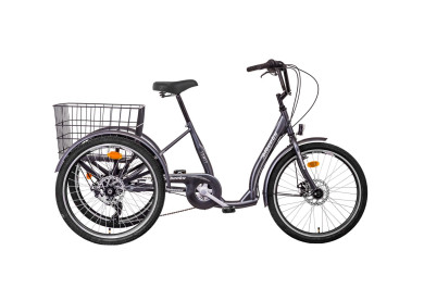 Liberty Trojkolka COMFY 6spd. Disk s diferenciálem, 2025 antracitová