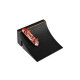 Prstový skateboard s černou rampou, 20x29x7cm