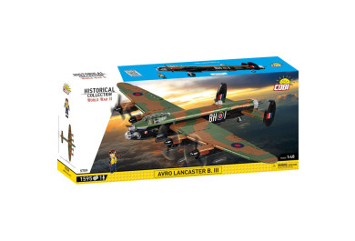 COBI 5759 II WW Avro Lancaster B III, 1:48, 1595 kostek