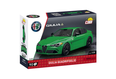 Cobi 24605 Alfa Romeo Giulia Quadrifoglio, 1:35, 90 kostek