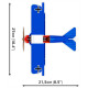 Cobi 2994 Great War Fokker D VII, 1:32, 256 kostek