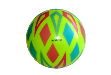 Gumový dětský potištěný míč Jolly Multicolore, 14cm