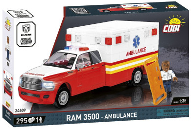 Cobi 24609 RAM 3500 Ambulance, 1:35, 295 kostek