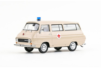 Abrex Škoda 1203 (1974) Sanitní Vůz, kulatý maják, 1:43