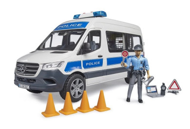 Bruder 2683 Sprinter Policejní zásahové vozidlo s panačkem a majákem