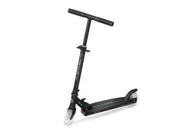 Spokey GO GLOW Svítící skládací koloběžka, kolečka 120 mm