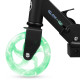 Spokey GO GLOW Svítící skládací koloběžka, kolečka 120 mm