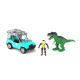 Terénní auto s figurkou a T-Rexem