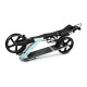 Spokey CITY FLOW PRO Koloběžka s ruční brzdou, kolečka 200 mm, mintová