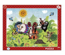 Deskové puzzle 40 dílků - Krtek a kapela