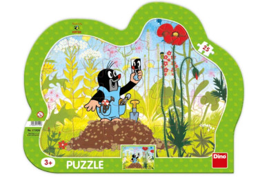 Deskové puzzle 25 dílků - Krtek a kalhotky