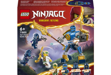 LEGO NINJAGO 71805 Bojový balíček Jayova robota