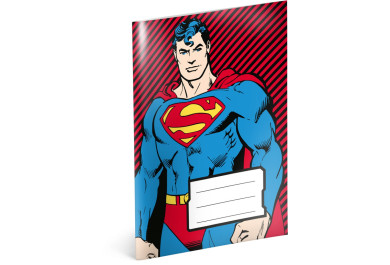Notýsek Superman, A6, 20 listů, linkovaný