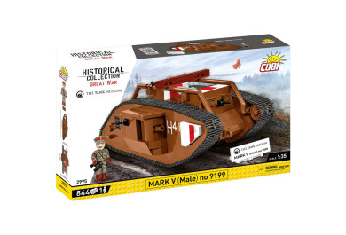 Cobi 2995 Britský těžký tank Great War Mark V no 9199, 1:35