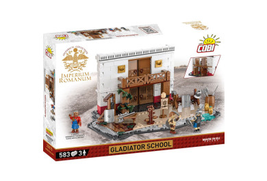 Cobi 20070 IR Škola gladiátorů, 583 kostek, 3 figurky