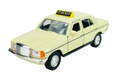 Welly Mercedes-Benz E-Class 230E cream Taxi, 1:34-39