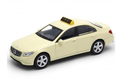 Welly Mercedes Benz 2016 E-Class TAXI cream, 1:34-39